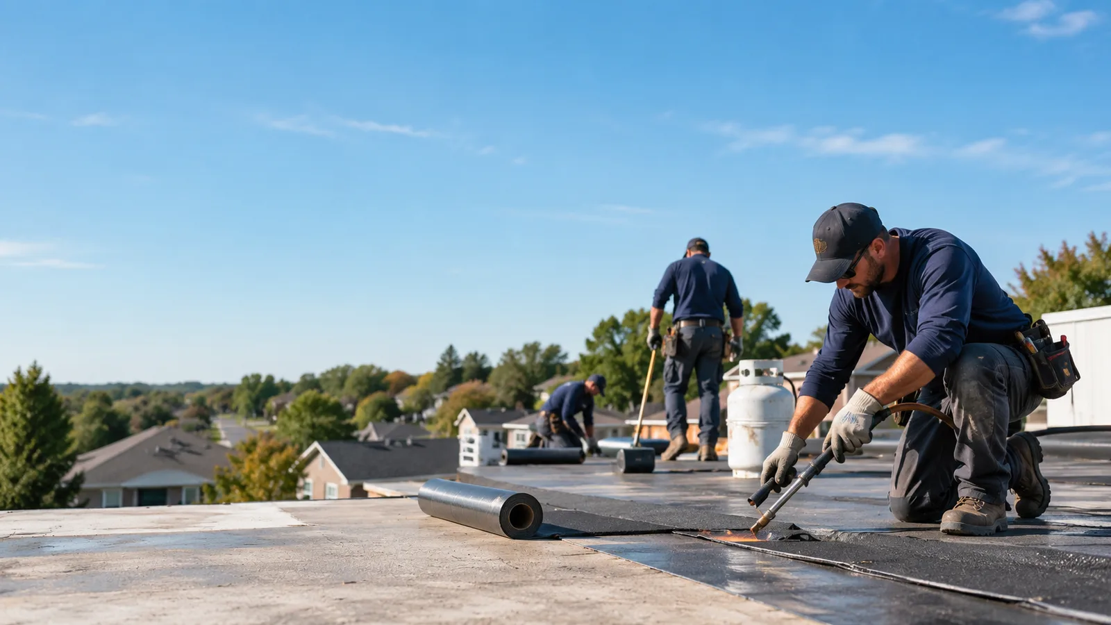 Flat Roof Leak Repair providers in Sterling, KS